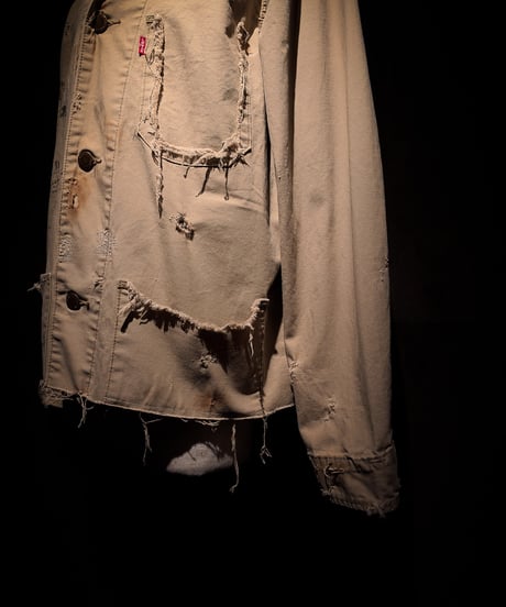 Faded Sand Archive Cropped Chore Jacket