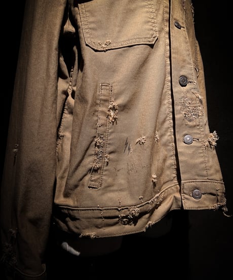 Faded Archive Distressed Chore Jacket