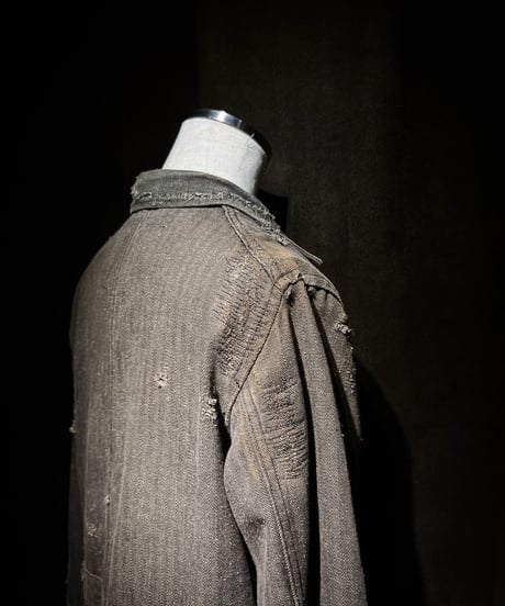 Faded Herringbone Field Tailored Jacket