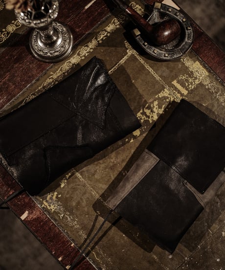 Re:Piece Leather Patchwork Book Jacket
