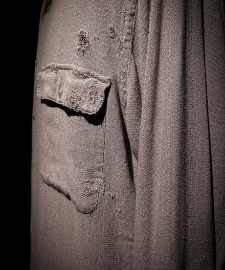 Dust Rose Distressed Rayon Field Shirt