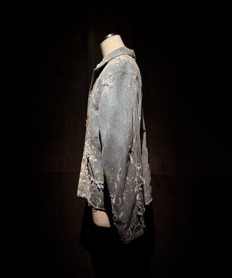 Painted Archive Hickory Cropped Chore Jacket
