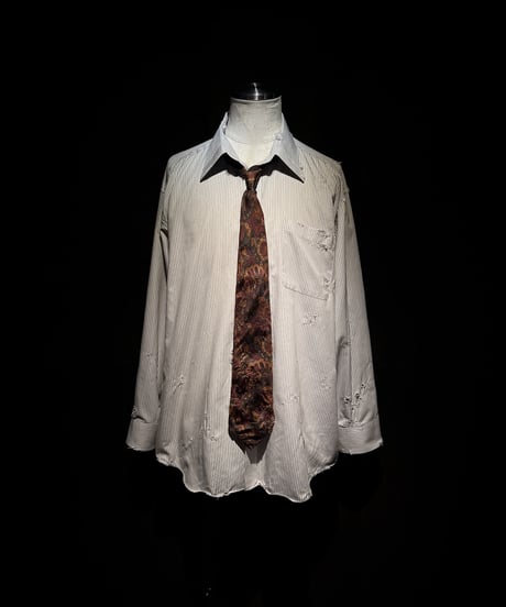 Faded Ornamental Paisley Silk Tie