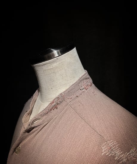 Dust Rose Distressed Rayon Field Shirt