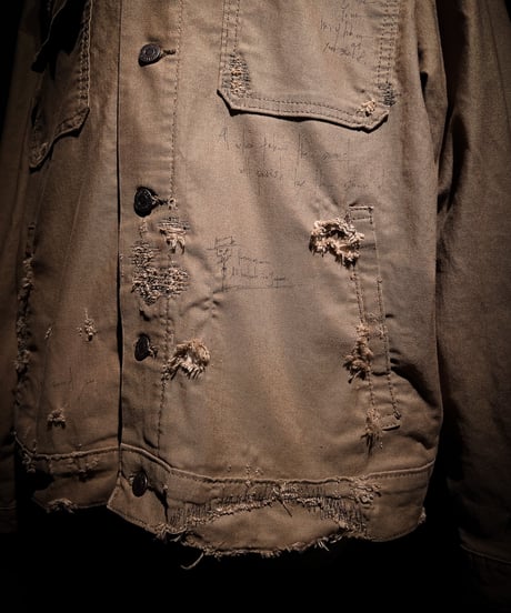 Faded Archive Distressed Chore Jacket