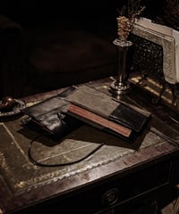 Re:Piece Leather Patchwork Book Jacket