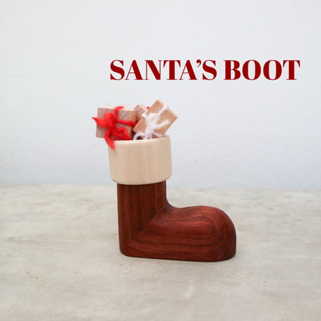 YUKIDARUMA/SANTA/SANTA'S BOOT