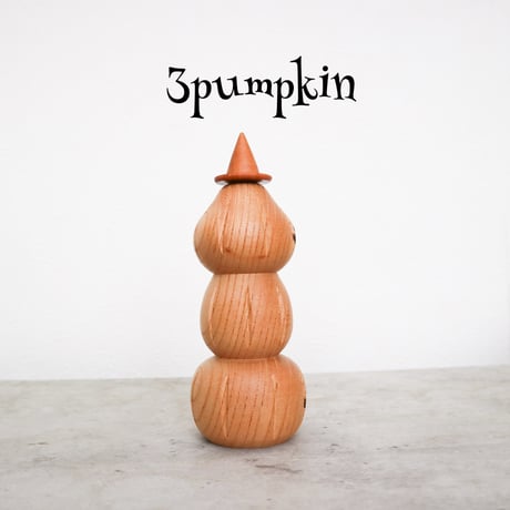 wooden pumpkin