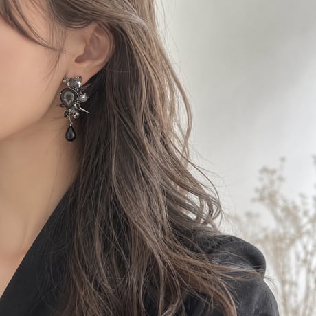 【予約】Limited Éliane『Silver Obsidian× Black Spinel』
