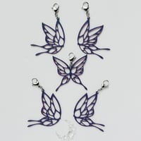 📮￤Butterfly Charm Purple