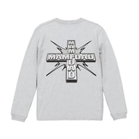 MAMFDAD CROSS Long-Tshirts Gray