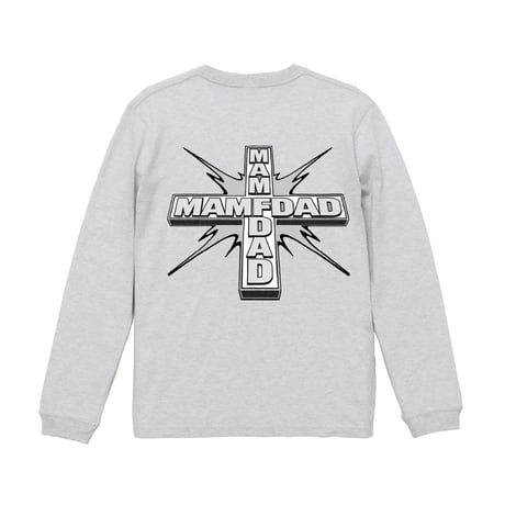 MAMFDAD CROSS Long-Tshirts Gray