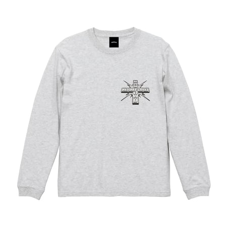 MAMFDAD CROSS Long-Tshirts Gray