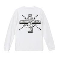 MAMFDAD CROSS Long-Tshirts White