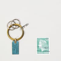 LUGGAGE TAG KEY RING S