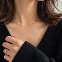 アコヤパールの7粒ネックレス