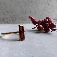 ガーネットのリングカフ