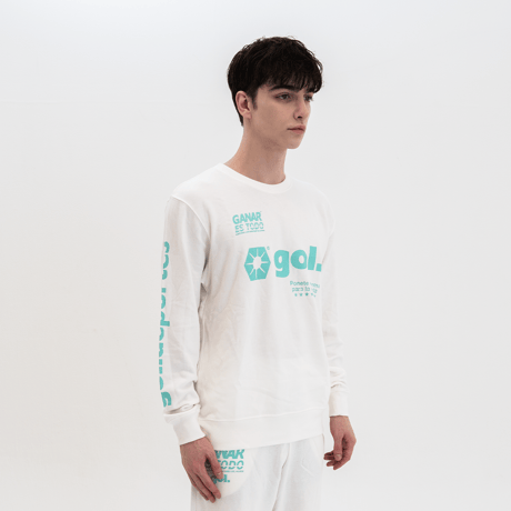 裏パイルスウェットシャツ＜LOGOS＞（G693-061）