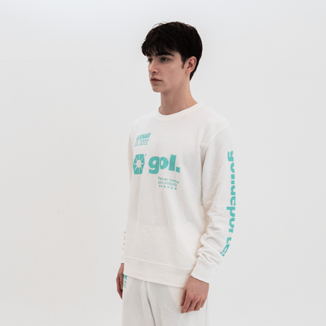 裏パイルスウェットシャツ＜LOGOS＞（G693-061）