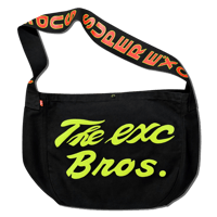 NEWSPAPER BAG / HEAVY CANVAS / BLACK
