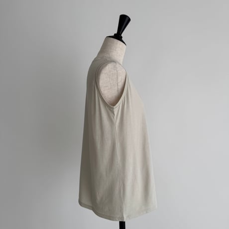 S.P TANK-TOP / SAND BEIGE