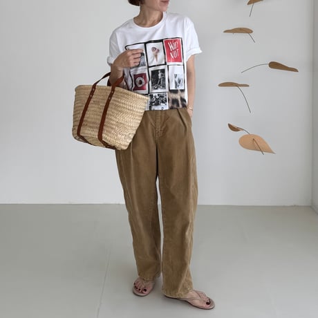 PRINT TEE / 8panel collage