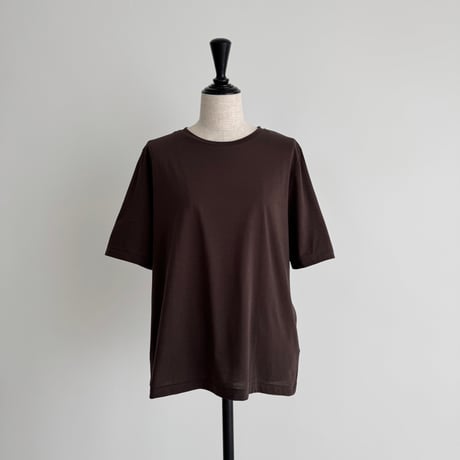 S.P T-SHIRTS / DARK BROWN