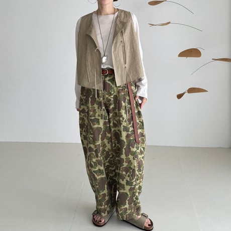 ENVY VEST / CAMEL BEIGE