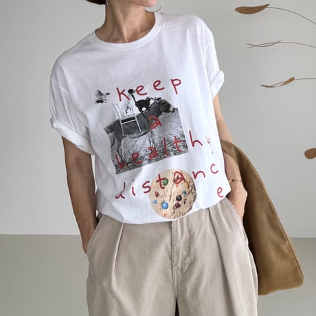 PRINT TEE / HEALTHY