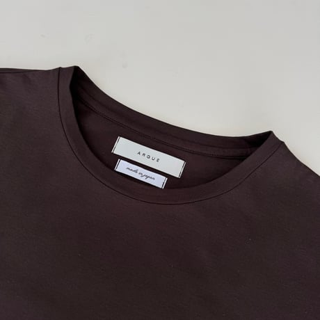 S.P T-SHIRTS / DARK BROWN