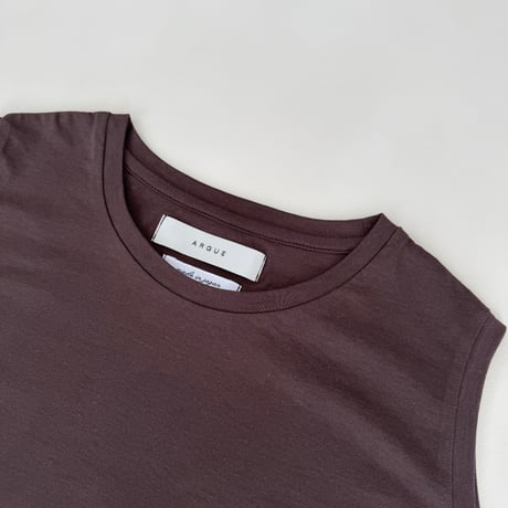 S.P TANK-TOP /  DARK BROWN