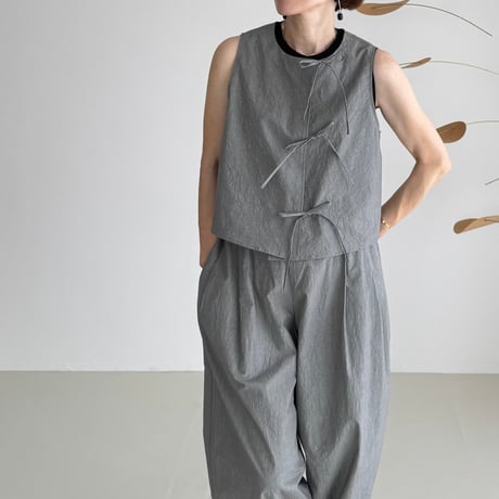 ENVY VEST / GRAY KHAKI