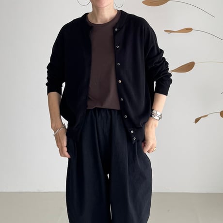S.P T-SHIRTS / DARK BROWN