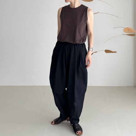 S.P TANK-TOP /  DARK BROWN