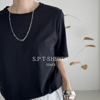 S.P T-SHIRTS / BLACK