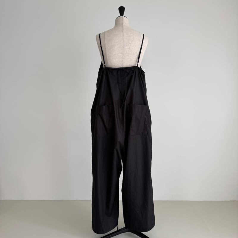 Yuyuu【ARGUE】VINTAGE COTTON オーバーオール ARGUE MASTERPIECE SALOPETTE / TUYAGURO 艶黒 | ARGUE