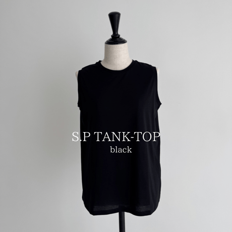 S.P TANK-TOP /  BLACK