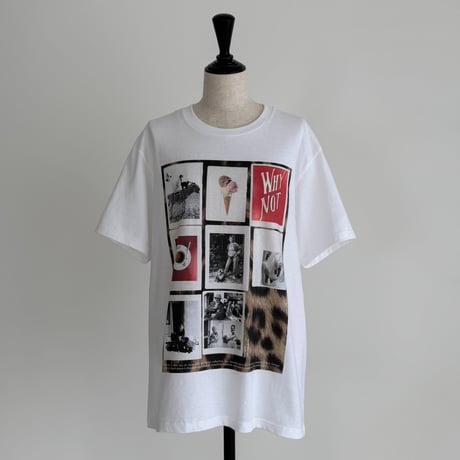 PRINT TEE / 8panel collage