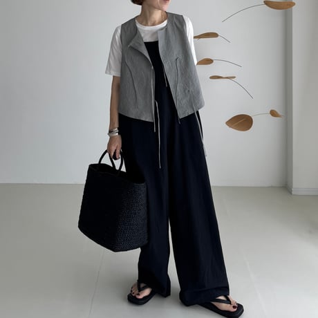 ENVY VEST / GRAY KHAKI
