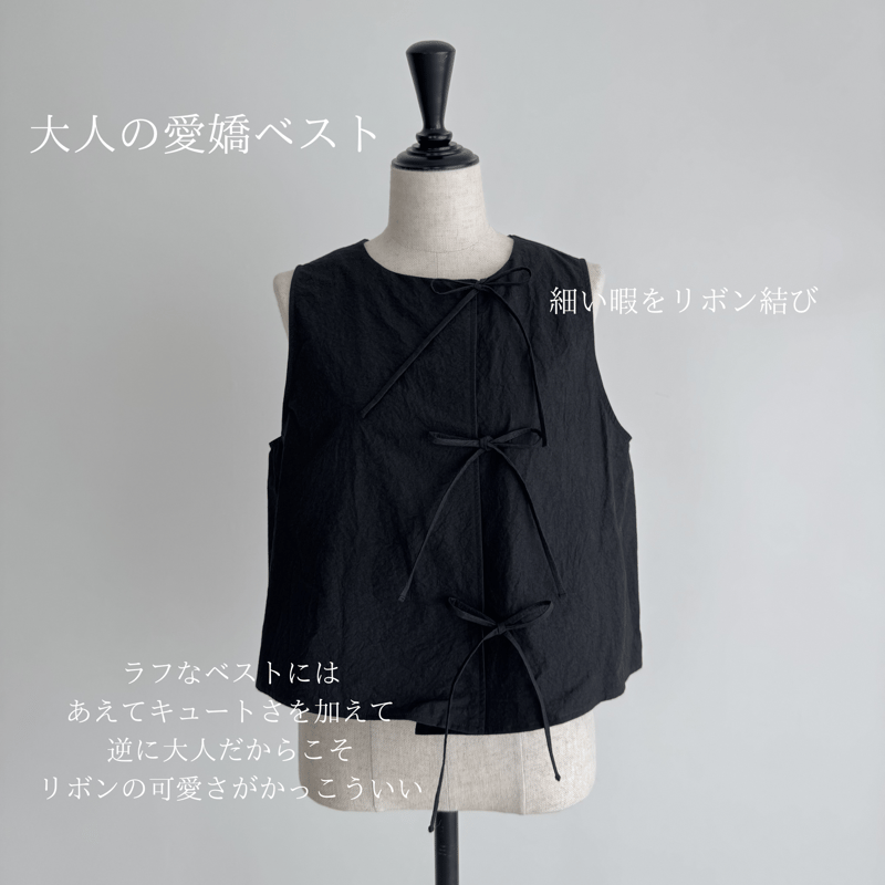 ENVY VEST / BLACK | ARGUE