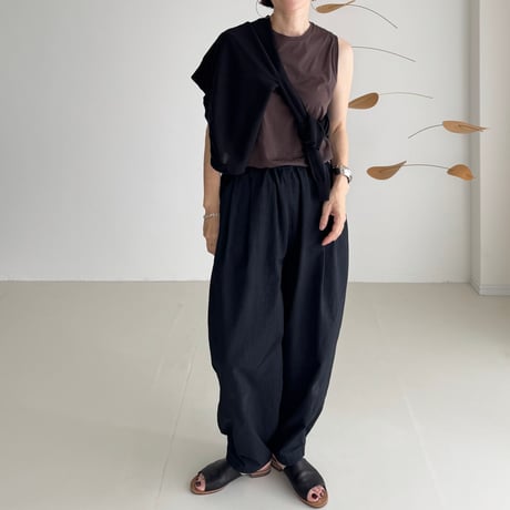 S.P TANK-TOP /  DARK BROWN