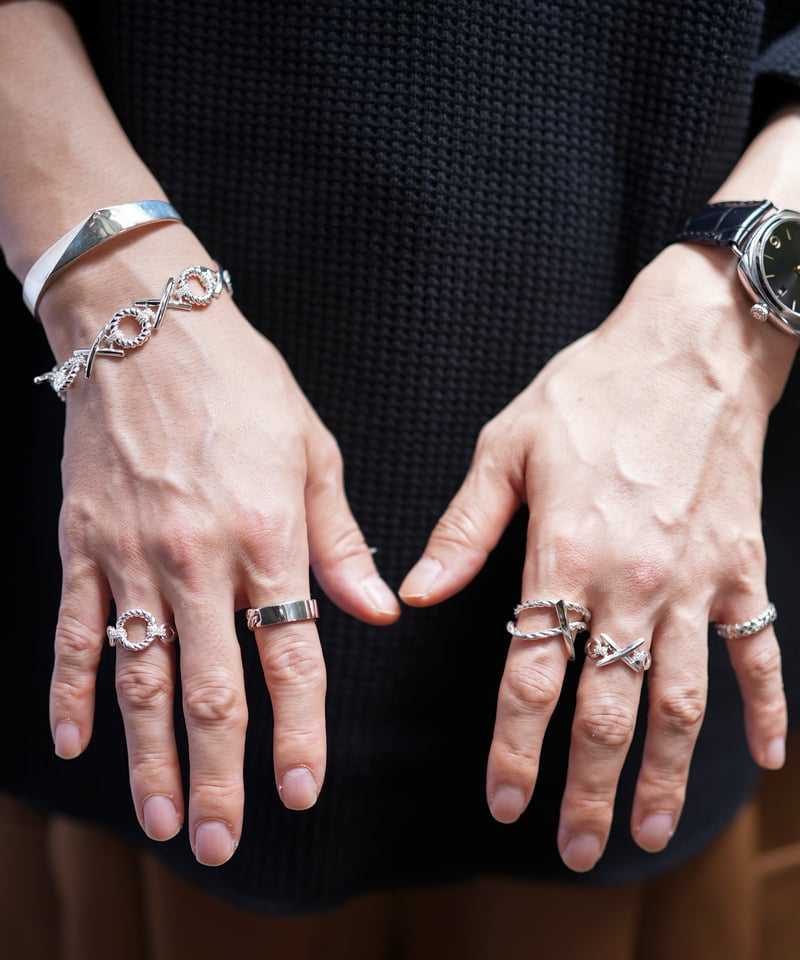 8/30発売】OX JEWELRy Signature “OX” Link Silver B