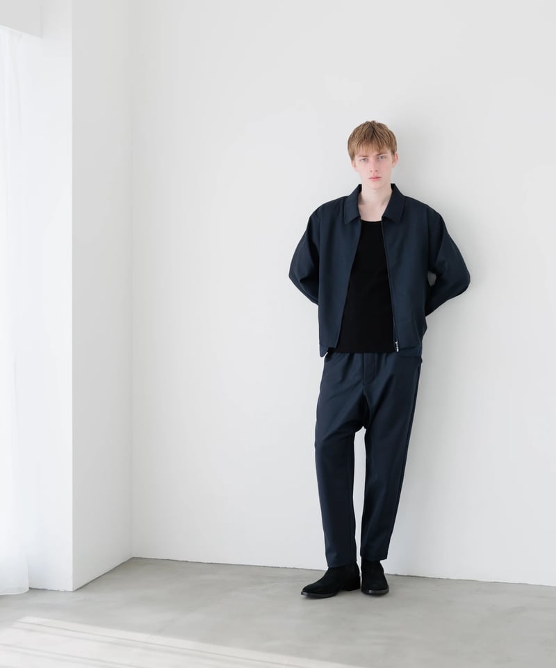 STANDARD WOOLY TWILL SAROUEL SLACKS | MB -there