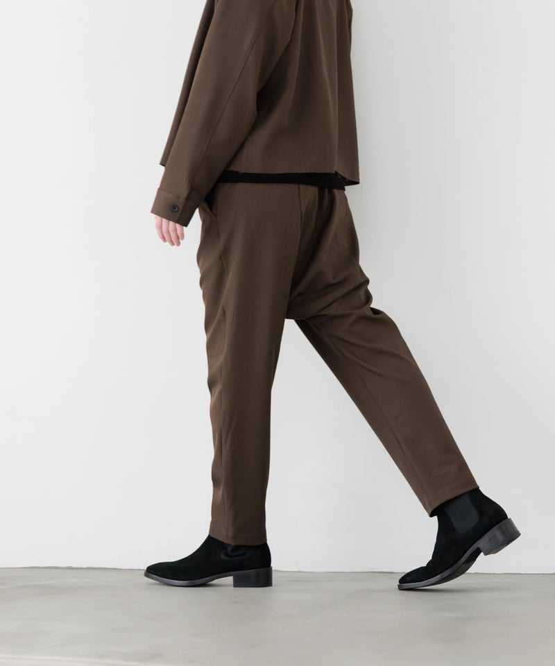 パンツ MB STANDARD WOOLY TWILL SAROUEL SLACKS STANDARD WOOLY TWILL SAROUEL SLACKS | MB -there