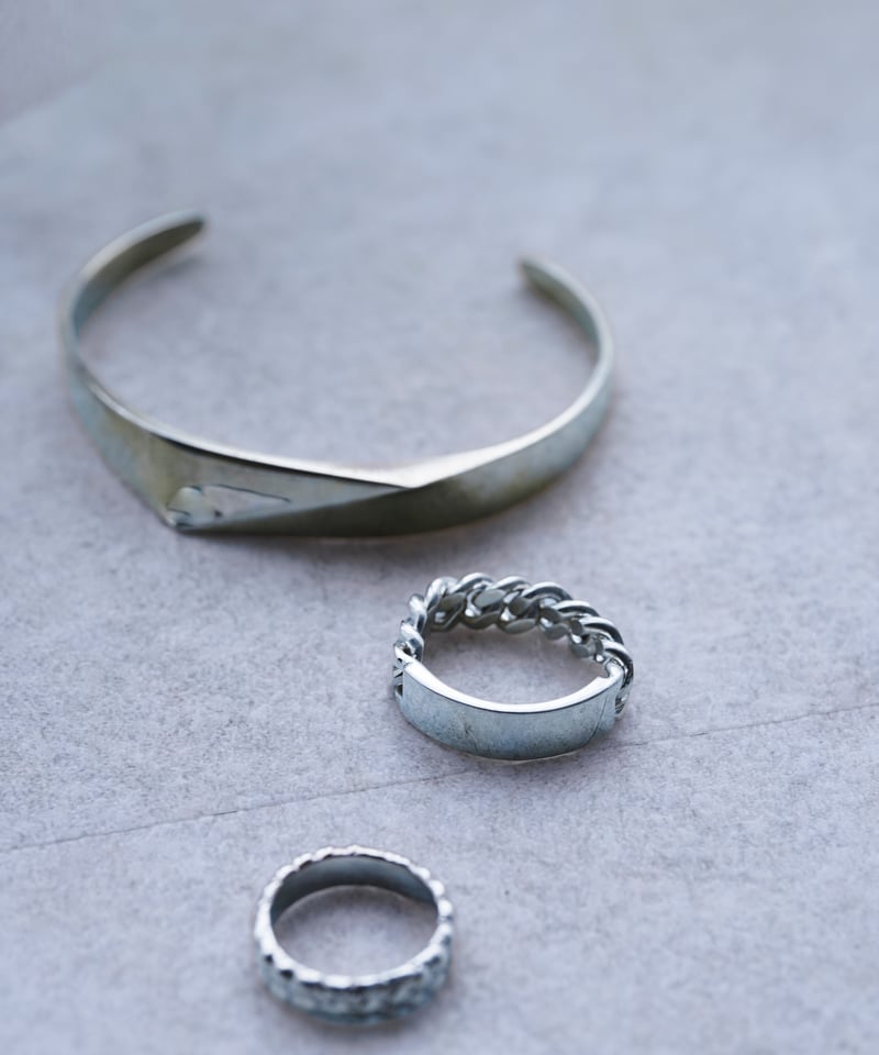 8/30発売】OX JEWELRy Interlace Silver Ring | MB -