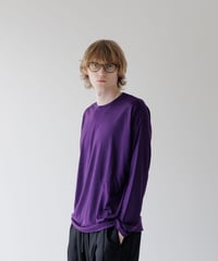 【8/23発売】HIGH-END 尾州WOOL JERSEY CLASSIC FIT CREW