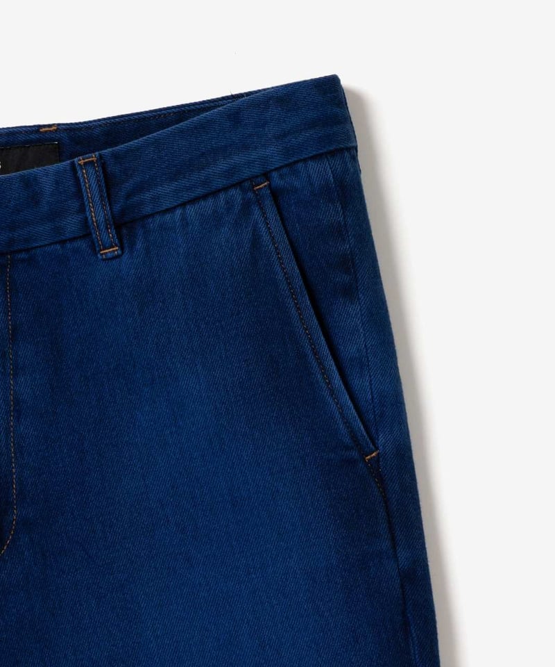 7/26発売】OVERDYED DENIM SLACKS Fabric by KUROKI