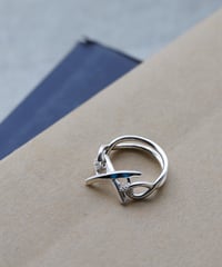 OX JEWELRy Center Anchor Chain Classic Ring(sma