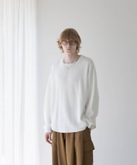 HIGH-END 10G COTTON WAFFLE CREWNECK