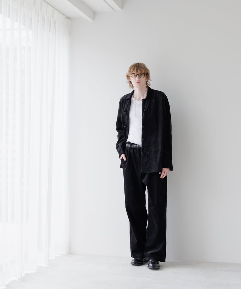 VINTAGE COTTON CORDUROY WIDE FIT PANTS | MB -th